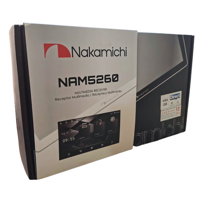 Nakamichi NAM5260 4GB Ram 64 GB Memory | 9 Inch | Wireless Apple CarPlay Android Auto Car Android Stereo