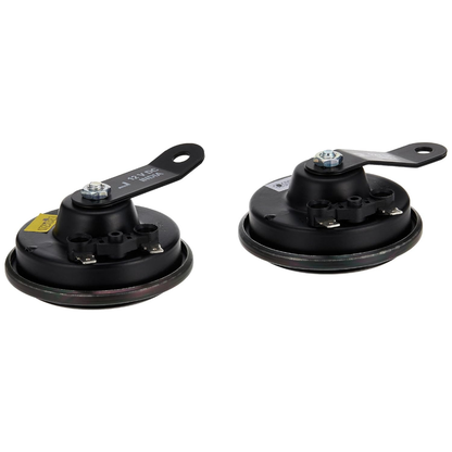 Hella S90 Electric Horn Set (12V,350/415 Hz,108-118 dB @ 2m) for Passenger Car