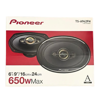 Pioneer TS-A942F 4-Way Coaxial Speaker (6×9″) — 450W Peak | Deep Bass, Clear Highs, Premium Build