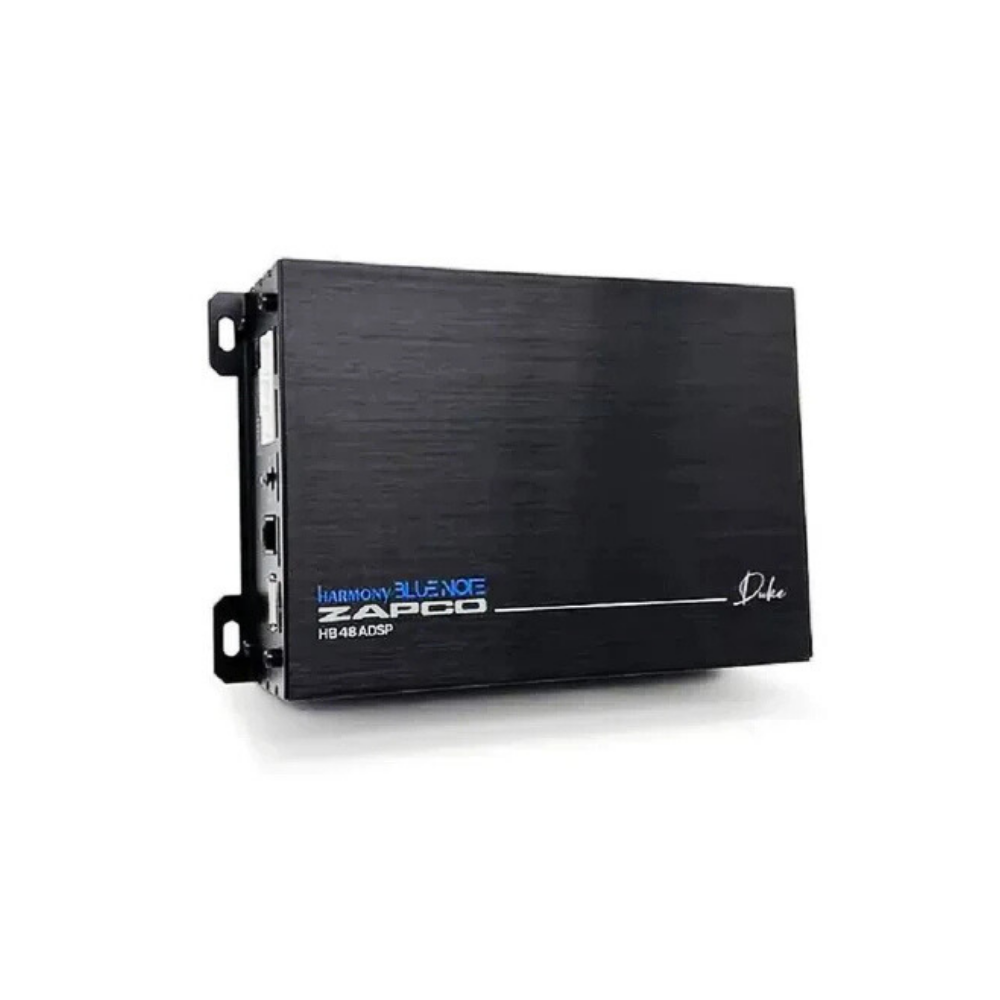 Zapco Duke HB 48 ADSP – Integrated 8 Channel DSP / 4-Channel Class-AB Amplifier
