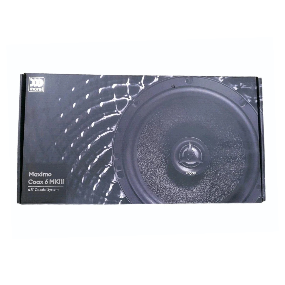 Morel Maximo Coax 6 MKIII 6.5″ Coaxial Speakers | Premium Range Morel Maximo Coax 6 MKIII 6.5″ Coaxial Speakers | Premium Range
