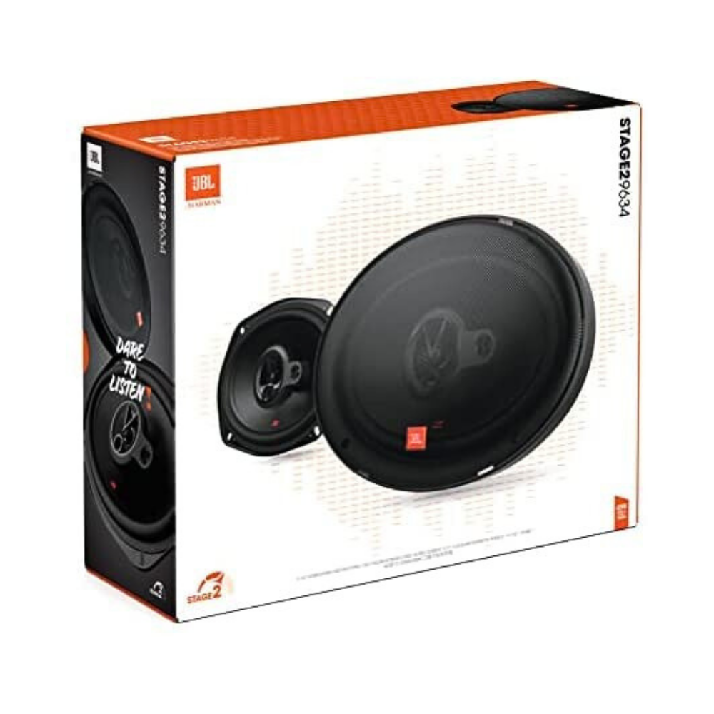 JBL Stage2 9634HI – 6″×9″ 3-Way High-Performance Car Speakers | Balanced Signature Sound