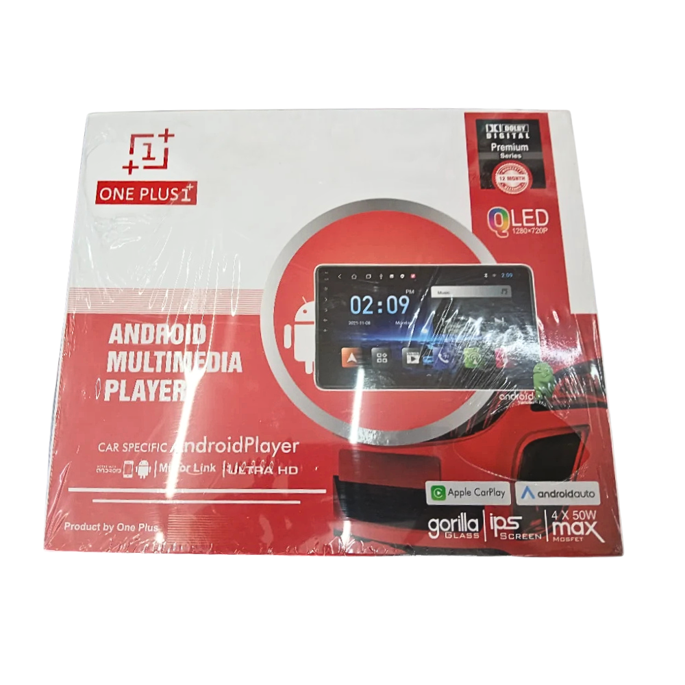 One Plus 9" Inch Car Android System | IPS Display | Apple CarPlay | Mirror Link