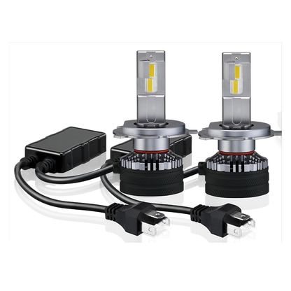 OSRAM LED Headlight for Car | H4 / H19 | 12V 80W | Cool White 6000K | High-Brightness LED Bulbs