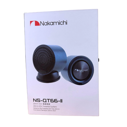 Nakamichi NS-QT66-II 25mm KSV Tweeter System | Premium Car Audio Tweeters