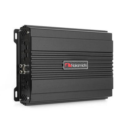 Nakamichi NKTE80.4 4-Channel Class AB Amplifier | Compact & Durable Design