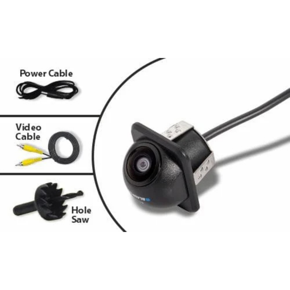 Blaupunkt BC DH05 Reverse Camera with Number Plate Light for Hyundai Creta & Similar Cars
