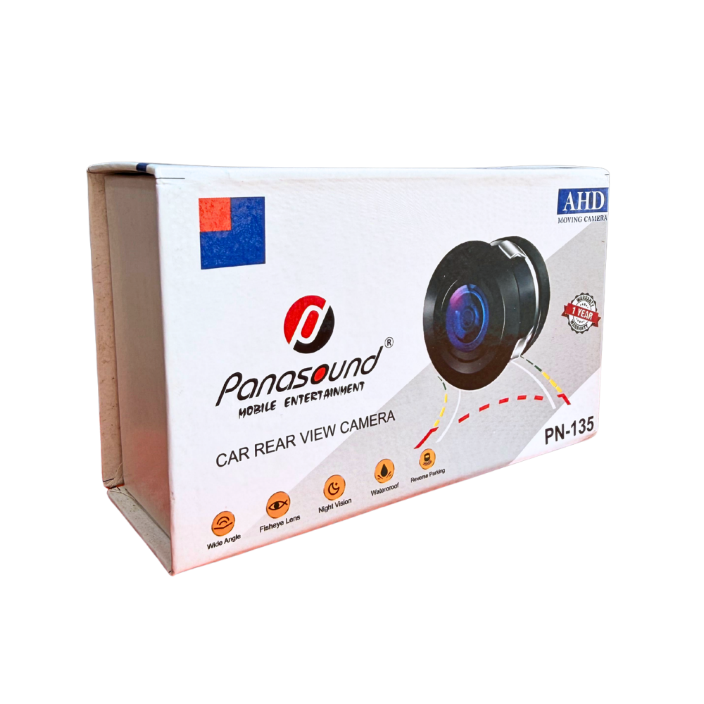 Panasound PN-135 AHD Rear View Camera | HD Reverse Parking Camera | Night Vision | Waterproof