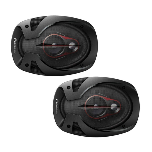 Pioneer TS-R6951S 3-Way Coaxial Car Speaker | 9 inch – 400W / 450W Peak | Black