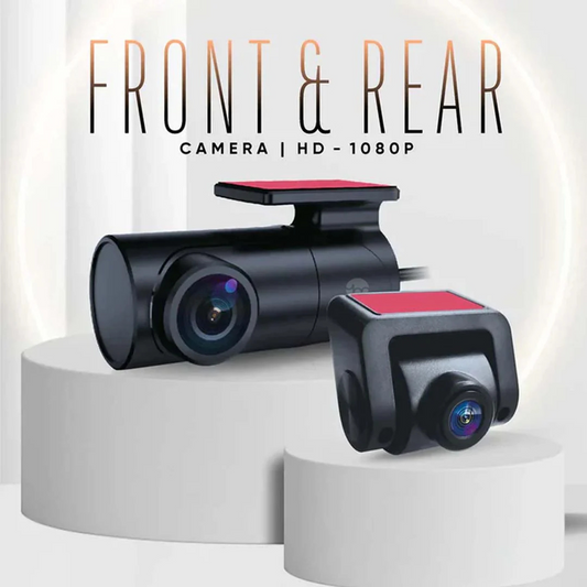 YueMi C4 Dash Cam 1080P – Dual-Channel Front & Rear AHD Camera System
