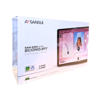 Sansui SAM-5250 Economy Edition Android Infotainment System | Wireless CarPlay & Android Auto