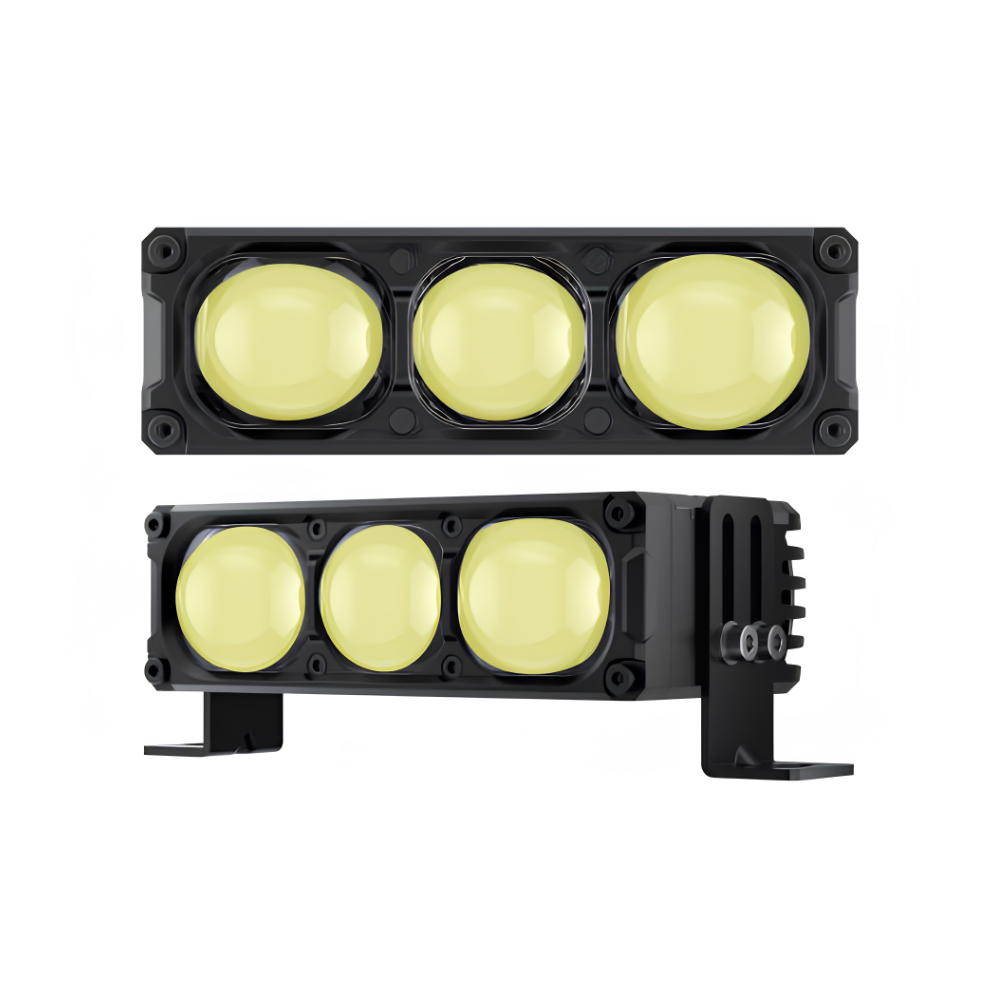 Blaupunkt FOG 7500 PRO YEL Auxiliary LED Fog Lamps | 100W Each | 9000 Lumens | 5000K Yellow Light | CANBUS Compatible