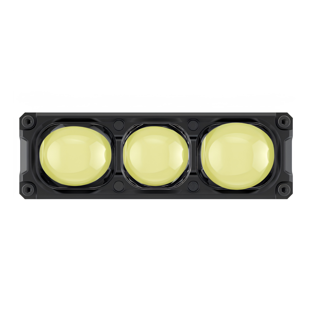 Blaupunkt FOG 7500 PRO YEL Auxiliary LED Fog Lamps | 100W Each | 9000 Lumens | 5000K Yellow Light | CANBUS Compatible