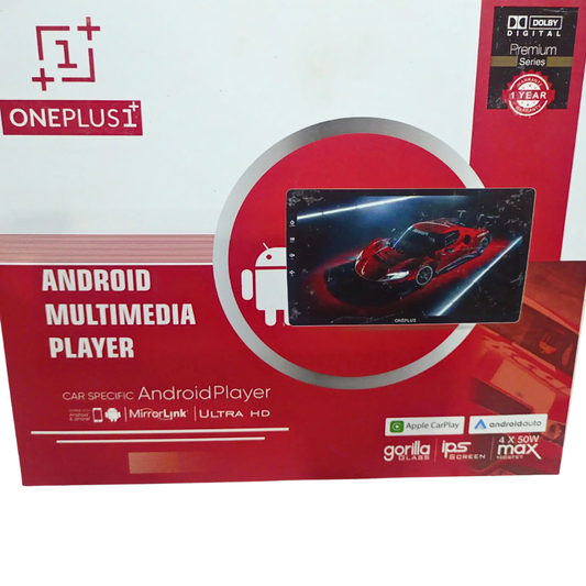One Plus 9" Inch Car Android System | IPS Display | Apple CarPlay | Mirror Link