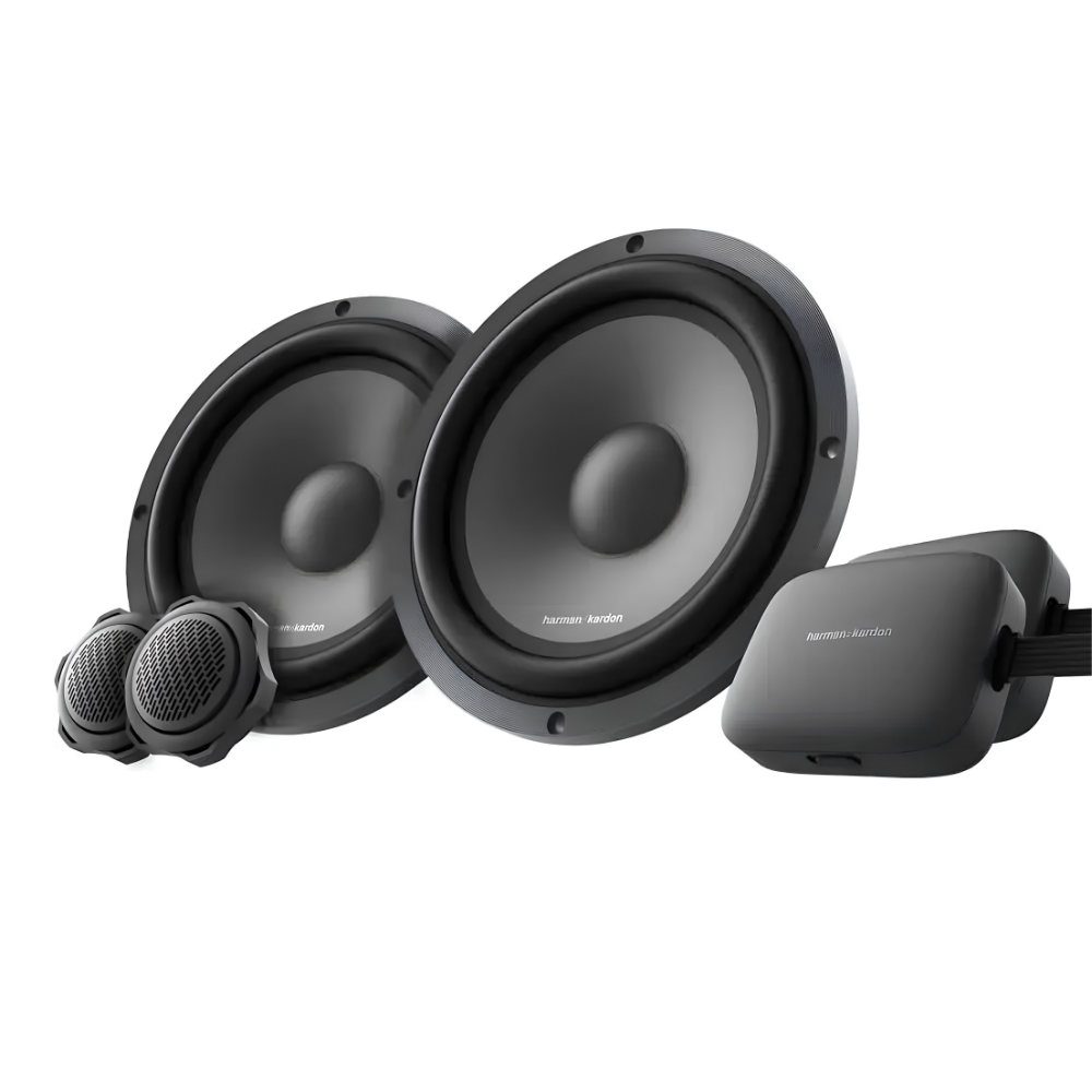 Harman Kardon 6.5 Inch Car Speaker Combo Upgrade | FIT 6CF Component Speakers + FIT 6F Coaxial Speakers | Hi-Res Audio