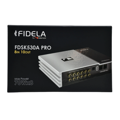 Nakamichi FDSK530A PRO — Fidela by Nakamichi DSP Power Amplifier (8-IN / 10-OUT)