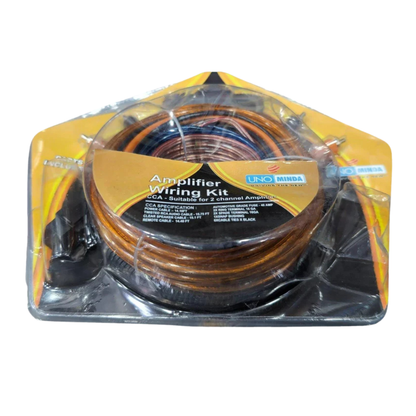 UNO Minda Amplifier Wiring Kit | Suitable for 2 Channel Amplifiers | Complete Installation Kit