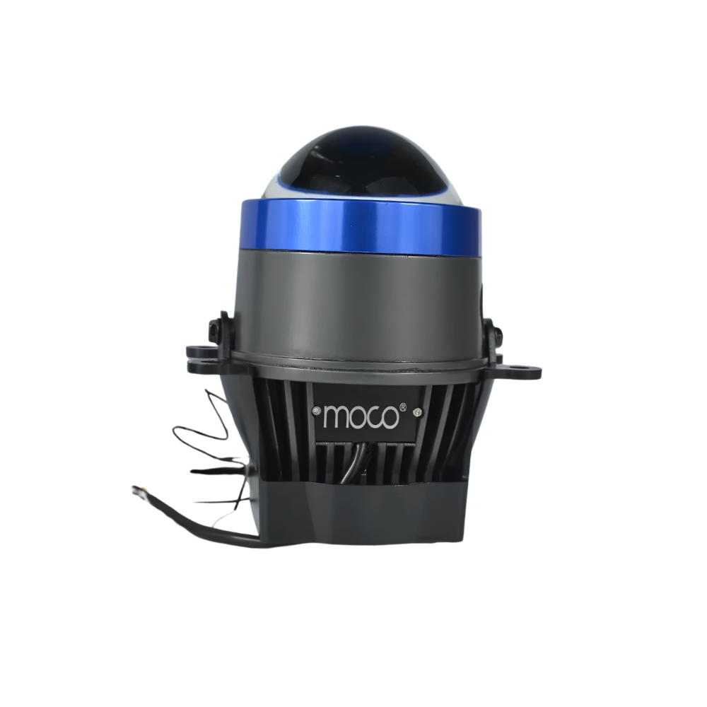 MOCO PL-10 3 Inch Tri-Color LED Projector Fog Lamp | 100W Hi-Low Beam | 12000 Lumens