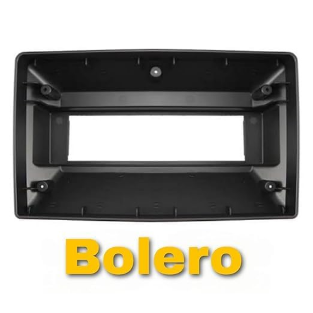 Android Frame | 9-Inch Stereo Frame with Wiring | Suitable for Mahindra Bolero (2008–2015, Old Model)