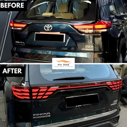 Toyota Innova Hycross Alphard Tail Lights | LED Connecting Tail Light | Plug & Play Replacement