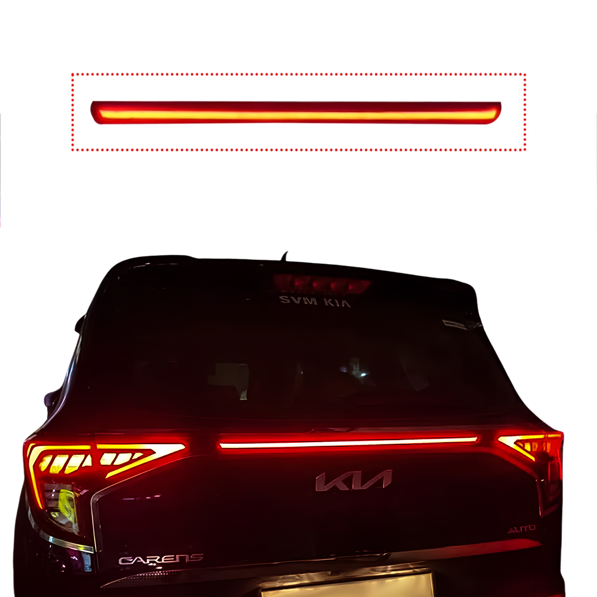 Kia Carens Genuine Connecting Tail Lamp | LED Rear Connecting Light | OEM-Style Fitment
