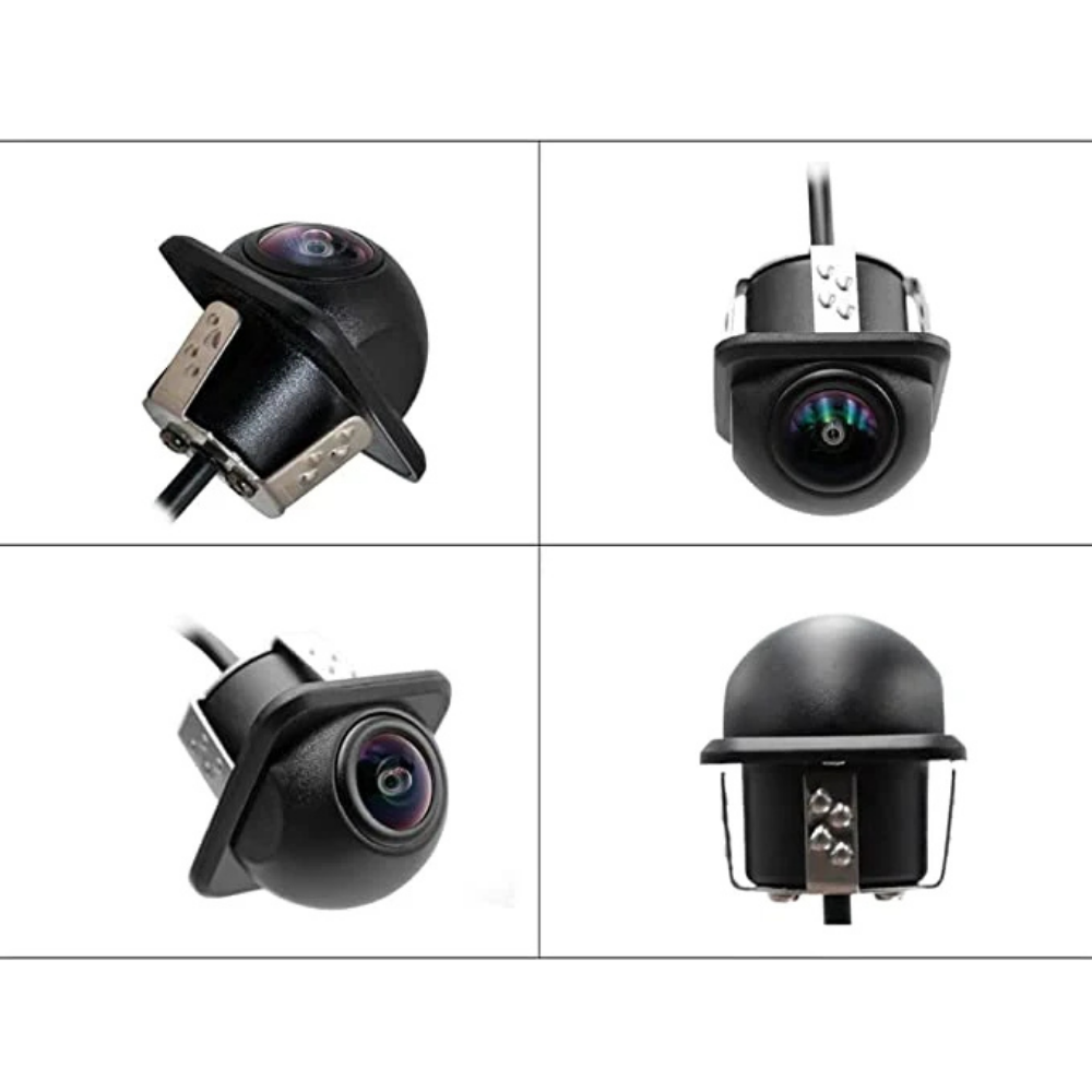 Fusion Gold Universal Fisheye Angle Wide View AHD Reverse | Night Vision |  Camera for Car