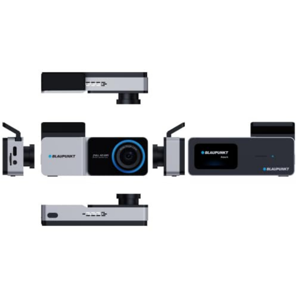 Blaupunkt DASHCAM 505 WiFi Capable with 1080p 140D Wide Angle Lens Digital Video Recorder