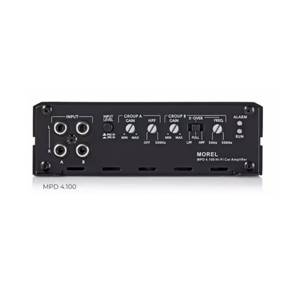 Morel MPD 4.100 4 Channel Amplifier — Class-D Digital Power for Your Car Audio