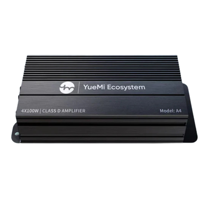 Yuemi A4 4-Channel Class D Car Amplifier 4x100W for Premium Audio Power and Performance.