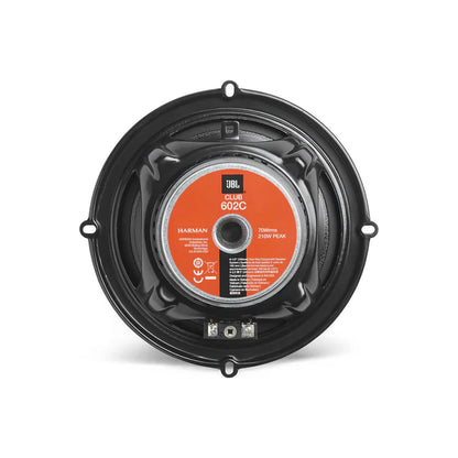 JBL Club 602C Club Series 6.5-Inch Component Speaker System | 210W Peak | 70W RMS | Plus One™ Woofer | Silk Dome Tweeter