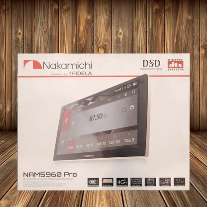 Nakamichi NAM5960 Pro (8GB + 128GB) with SIM Support— Elevate Your In-Car Audio Experience