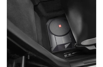 JBL BassPro SL2 Active Underseat Car Subwoofer with Built-in Amplifier | 8" Powered Subwoofer | 125W RMS