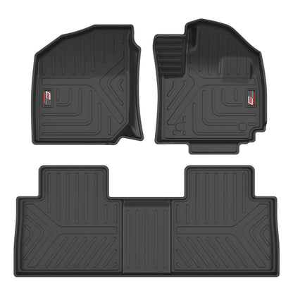 GFX Car Floor Mats for Tata Sierra (2025 Onwards) | Manual | Waterproof | Anti-Slip | All-Weather | Stylish Protection | Sleek Black