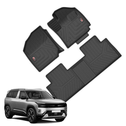 GFX waterproof anti-slip floor mats for Tata Sierra 2025.