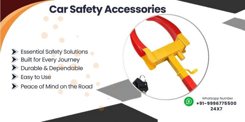Best car safety accessories available online India for all cars