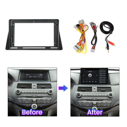 Android Frame 10 inch with CANBUS for Honda Accord 8 (2008–2012) | Stereo Installation Kit
