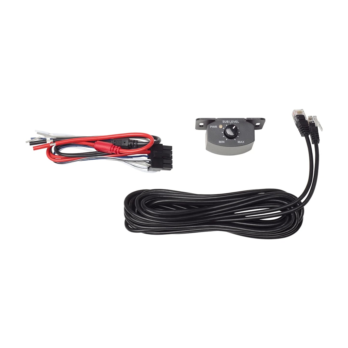 Infinity BassLink Mini Underseat Active Subwoofer | 200W Max Power | Compact Powered Bass System