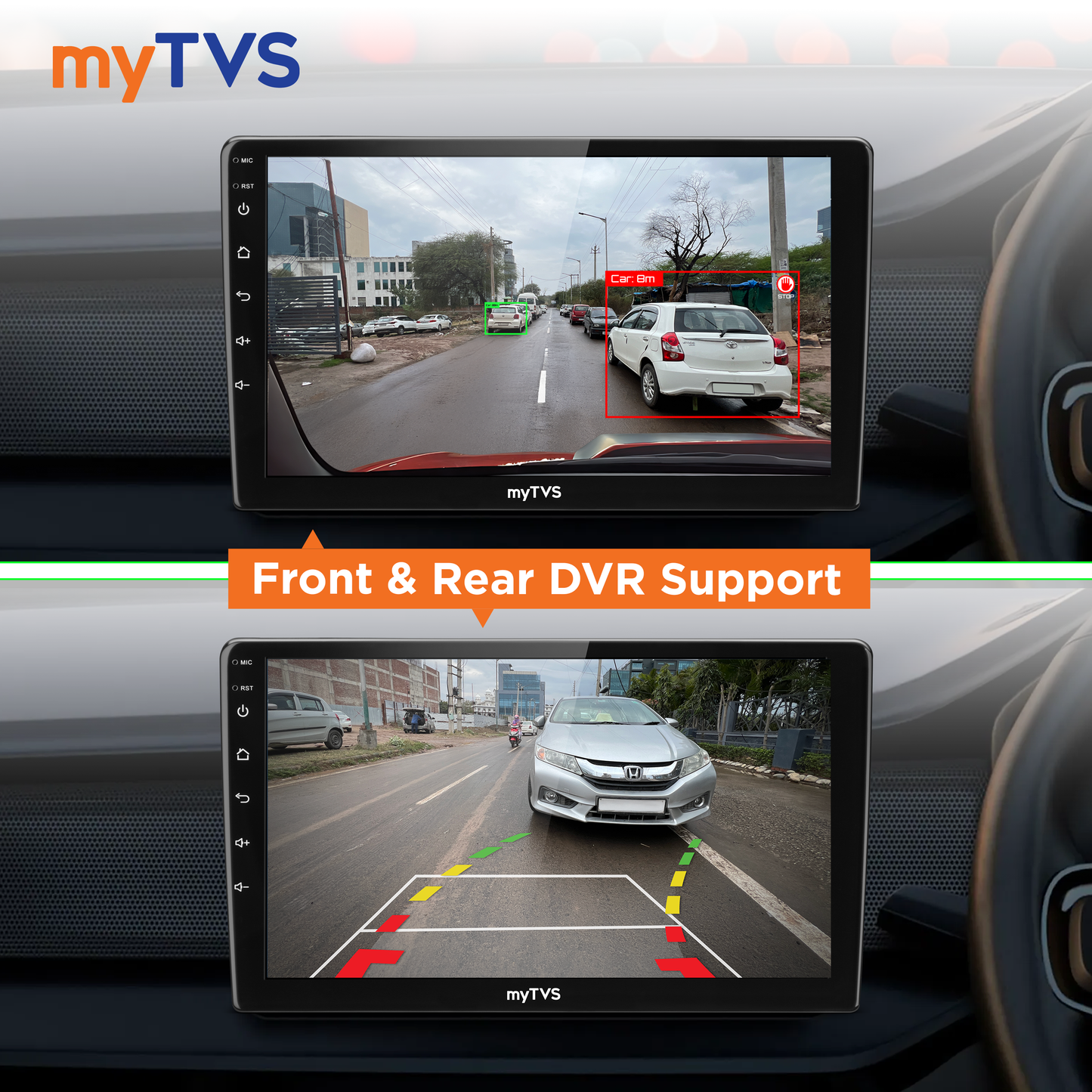 myTVS Android 4GB/64GB 9 Inch-Player with T5L Processor - Android Auto & Carplay