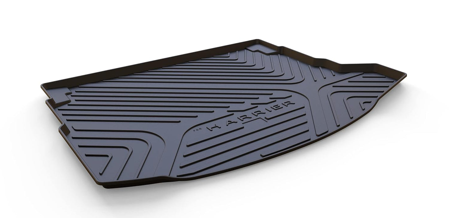 GFX Car Trunk Boot Mat for Harrier (2019 Onwards) | Premium Dicky Mat – Black