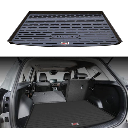 GFX Car Trunk Boot Mat for Kia Seltos (2019-2023) | Premium Dicky Mat – Black
