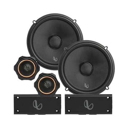 Infinity Kappa Car Speaker Combo | KAPPA-63XF 6.5-Inch Coaxial + KAPPA603CF Component Speakers | Hi-Res Audio