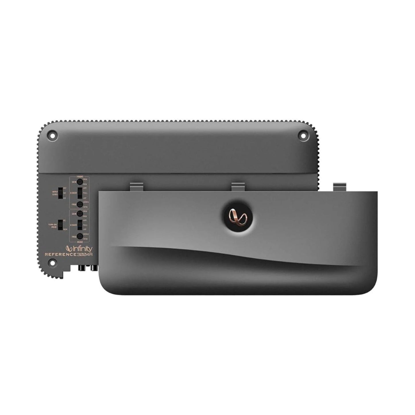 Infinity Reference 3004A 4-Channel Car Amplifier | 400W RMS | 2 Ohm Stable | High-Level Input