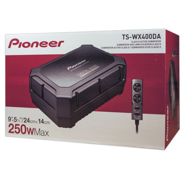 Pioneer TS-WX400DA Space Saving Active Subwoofer (250W)