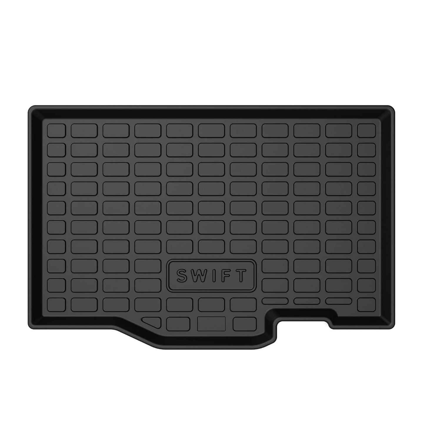 GFX Car Trunk Boot Mat for Maruti Suzuki Swift (2018 Onwards) | Premium Dicky Mat – Black