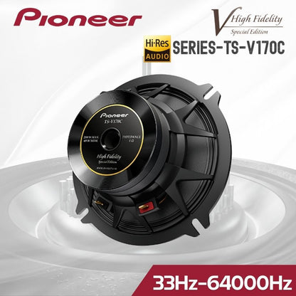 Pioneer TS-V170C 6.5″ High Fidelity Component Speakers (280W Max)