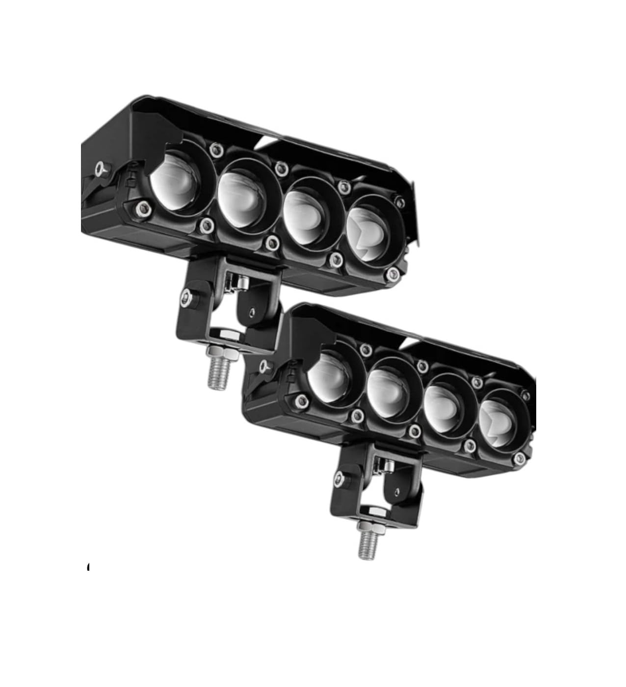 universal car fog and warning flashing LED light 12V 24V compatible powerful safety alarm light for emergency use improved visibility and road safety accessory