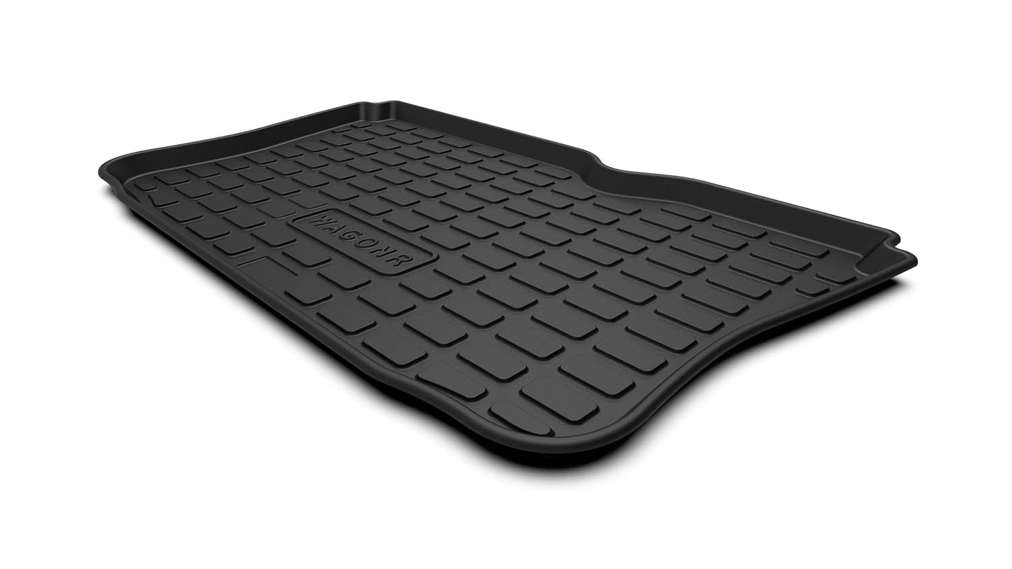 GFX Car Trunk Boot Mat for Wagon R (2019 Onwards) | Premium Dicky Mat – Black